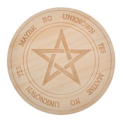 OUK001 Доска для гадания Пентаграмма, d. 15см.