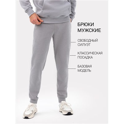 Брюки мужские в сером цвете
