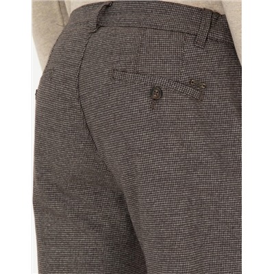 Brown Slim Fit Canvas Bloys