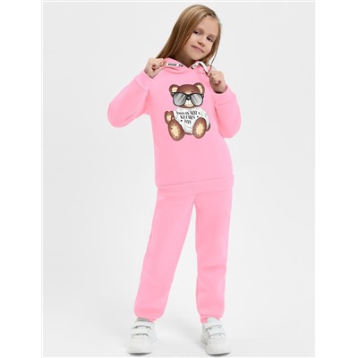 Детский костюм с начёсом KETMIN МИШКА TOY цв.Розовый
