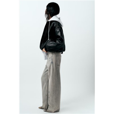 JEANS TRF BALLOON TIRO MEDIO
