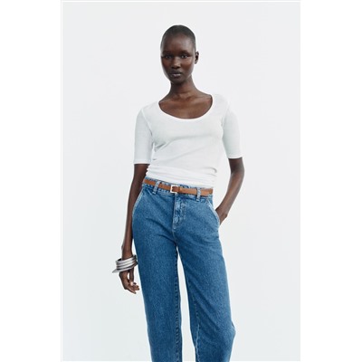 JEANS Z1975 CHINO TIRO ALTO CINTURÓN