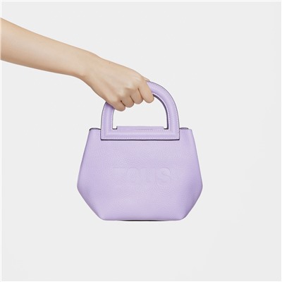 Bolso saca Dora - cuero - lila