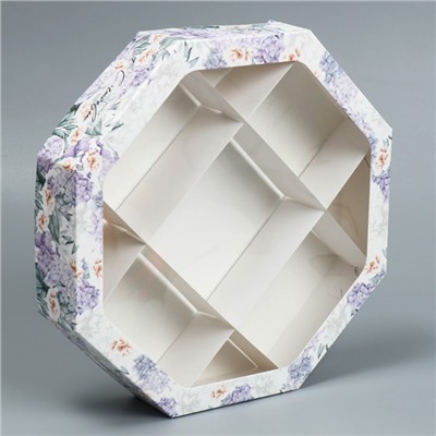 Коробка кондитерская, упаковка, «С любовью», 29 х 29 х 5 см