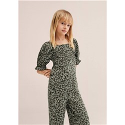 Mono largo estampado floral -  Niña | MANGO OUTLET España