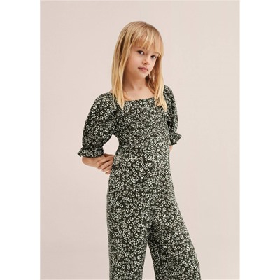 Mono largo estampado floral -  Niña | MANGO OUTLET España