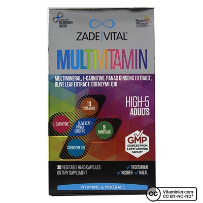 Zade Vital Мультивитамины 30 капсул