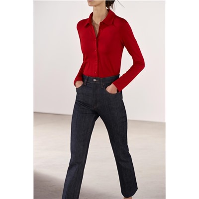 JEANS ZW COLLECTION BOOTCUT TIRO ALTO CROPPED