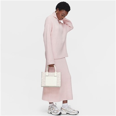 Bolso shopper Kaos Mini Evolution - gris claro