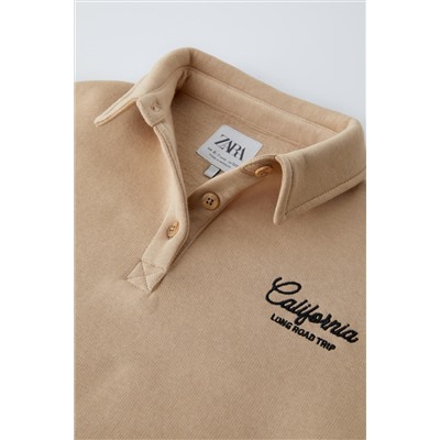 SUDADERA POLO BORDADO