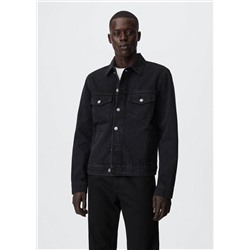 Cazadora vaquera bolsillos -  Hombre | MANGO OUTLET España