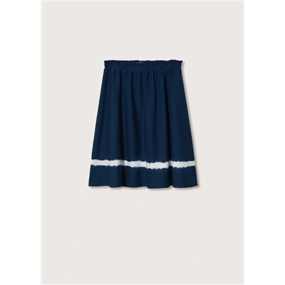Falda algodón tie-dye -  Niña | MANGO OUTLET España