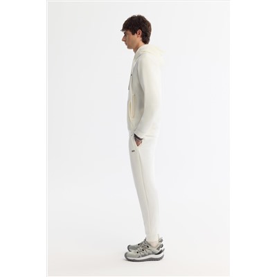 Ecru с капюшоном для печати Elastan Wothshirt