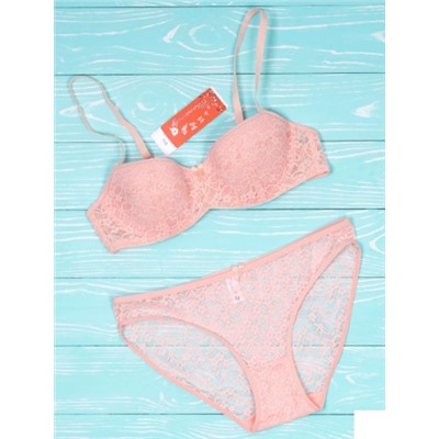 Комплект белья бюст и трусики CHANTEMELY 9303 (B / бежевый 85)
