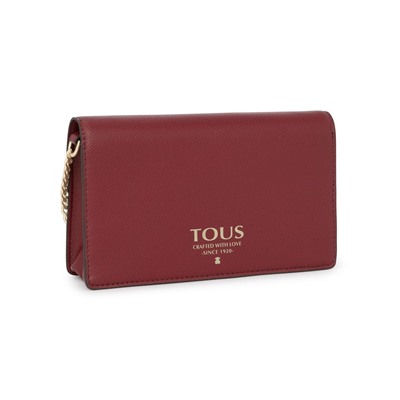 Bolso bandolera - burdeos