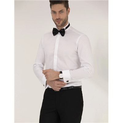 Рубашка для смокинга с белым Slim Fit