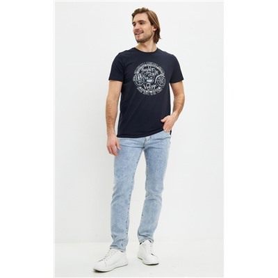 Джинсы F411-0176R l.blue