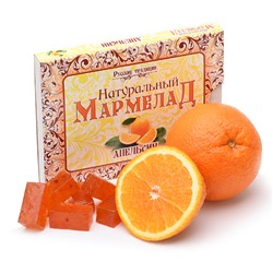 Натуральный мармелад с кусочками Апельсина, 160г