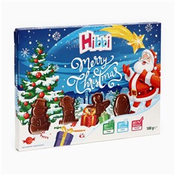 Шоколад молочный Hibbi «Рождественские фигурки», 100 г