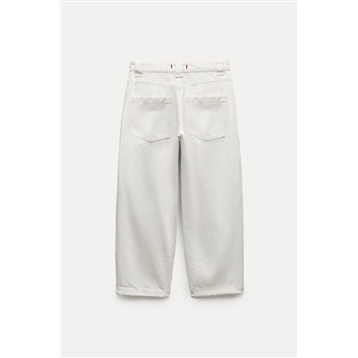 JEANS ZW COLLECTION BARREL CROPPED TIRO MEDIO