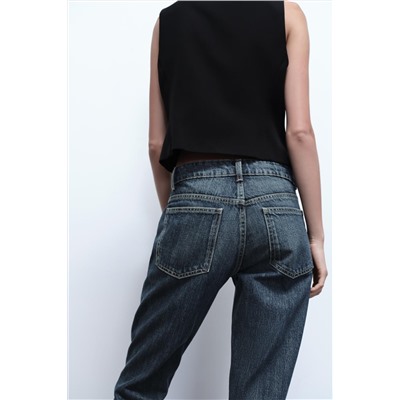 JEANS TRF SLIM LEG TIRO MEDIO