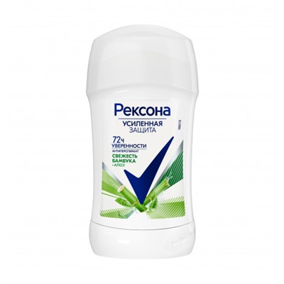 Антиперспирант стик Rexona (Рексона) Свежесть бамбука и Алоэ Вера, 45 г