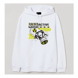 Толстовка с капюшоном "Radioactiv music"