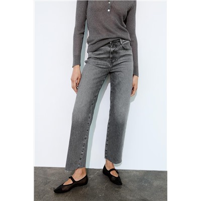 JEANS Z1975 RECTOS TIRO ALTO TOBILLERO