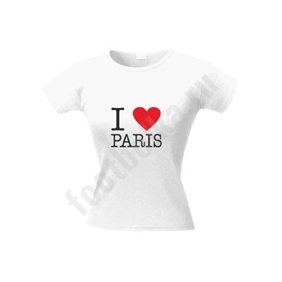 Футболка женская "I love Paris"