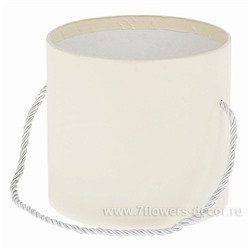 Коробка шляпная без крышки, D12,5xH12 см