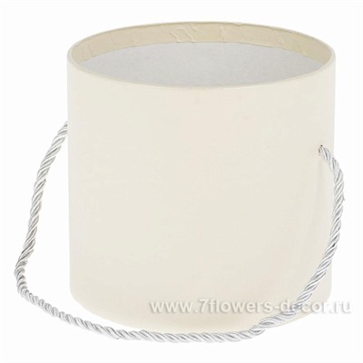 Коробка шляпная без крышки, D12,5xH12 см