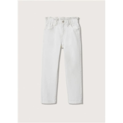 Jeans paperbag -  Niña | MANGO OUTLET España
