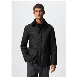 Chaqueta acolchada estructura -  Hombre | MANGO OUTLET España