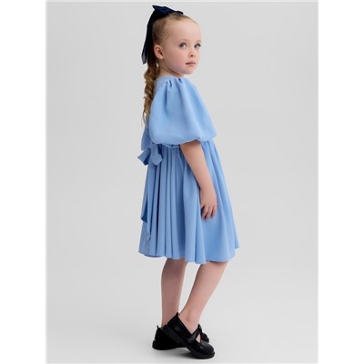 Платье для девочки, MINAKU :Party Dress, цвет голубой, рост 128 см