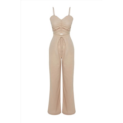Vizon Weaving Blouse Bants Set Tbess24au00076