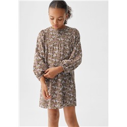 Vestido estampado floral -  Niña | MANGO OUTLET España