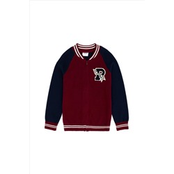 Boy Bordeaux езда на велосипеде Carrio Cardigan Cardigan Cardigan Surprise Discount в корзине