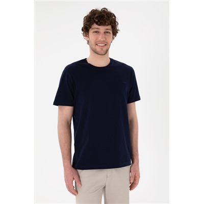Мужская регулярная посадка на велосипеде Nece Navy Basic T -Fish Surprise Discount в корзине