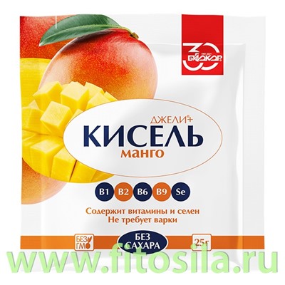 Джели + кисель Манго 25 г БАД Биокор