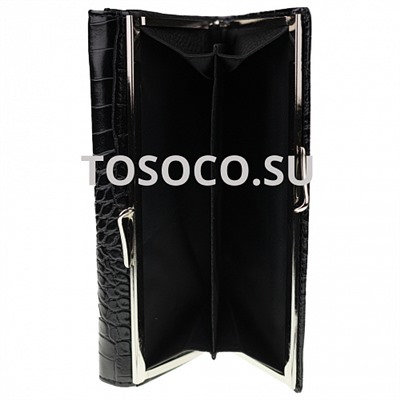 h-1002-1 black кошелек SMC Collection натуральная кожа и экокожа 9х19х2