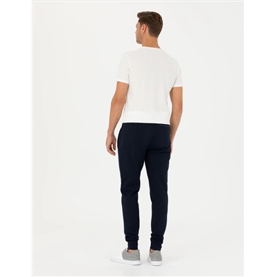 Navy Blue Slim Fit Trade Close Six