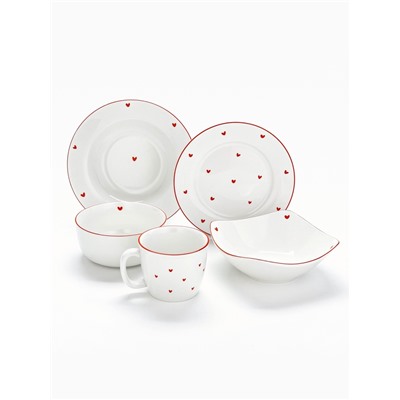 Тарелка керамическая глубокая «Любовь в деталях», 14.5×6.4 см, Dolce Ceramo