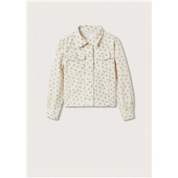 Chaqueta estampado floral -  Niña | MANGO OUTLET España