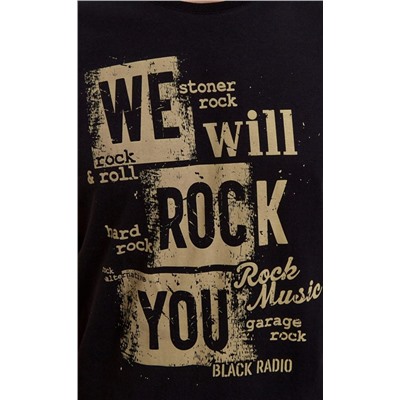 Футболка F211-06-716 black