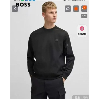 Мужской свитшот  Hug*o Bos*s   Экспорт