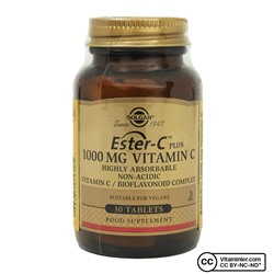 Solgar Ester-C Plus 1000 мг 30 таблеток