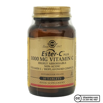Solgar Ester-C Plus 1000 мг 30 таблеток