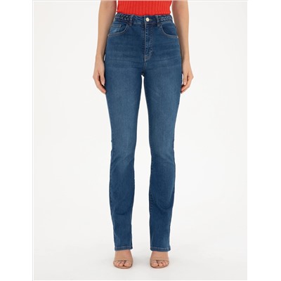 Темный индиго Flare Fit Jean Pants