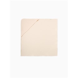Полотенце - уголок муслиновое Крошка Я, 75×75 см, 100% хлопок, 120 г/м², сливочное
