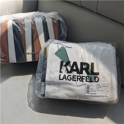 ОРИГИНАЛ!!! Сумка Нат кожа Karl Lagerfeld